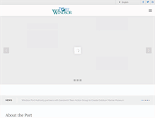 Tablet Screenshot of portwindsor.com